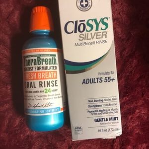 THERABREATH MOUTHWASH AND CLOSYS MOUTRINSE